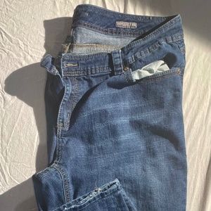24 Melissa McCarthy Bootcut Jeans, Deep Wash